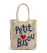 Harrods The Jacksons Jute Petit Bisou Lottie Tote Bag- Buy online at McGrocer