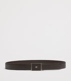 Dunhill grained leather belt (British brand)