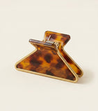 Prada triangle logo hair clip (British brand)