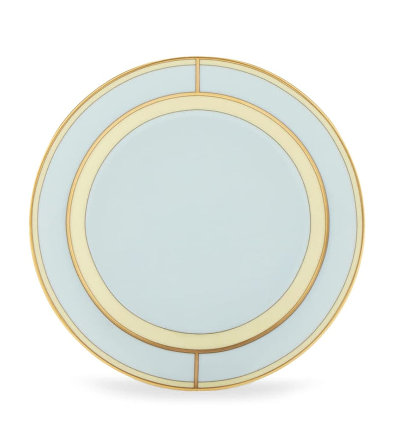 GINORI 1735 porcelain bread plate Celeste 17cm, UK version