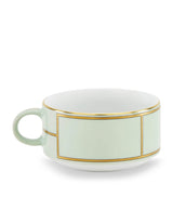 Harrods Verde Green Porcelain Teacup with 245ml Capacity- Buy online at McGrocer