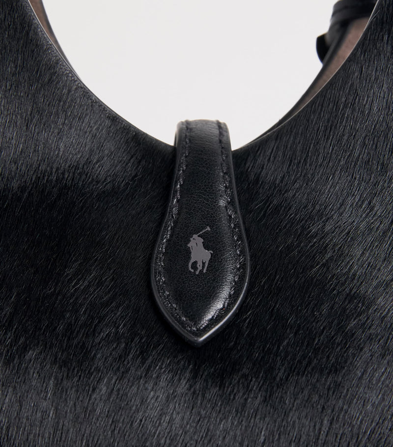 Polo Ralph Lauren small haircalf cross-body bag, imported from the UK