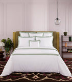 Yves Delorme double flat sheet Linea Veronese 240cm x 295cm (British brand)