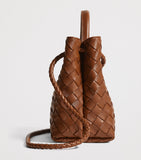 Bottega Veneta Andiamo small leather top-handle bag, UK version