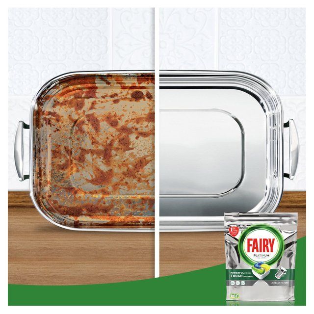 Fairy Automatic Dishwasher Tablets Platinum Lemon 115 per pack