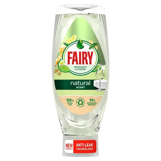 Fairy Max Power Ginger & Bergamot Washing Up Liquid 640ml