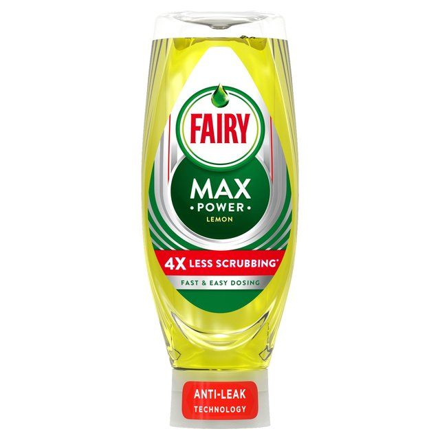 Fairy Max Power Lemon Washing Up Liquid 640Ml 640ml
