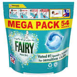 Fairy Non Bio Pods Washing Capsules Sensitive Skin 54 per pack