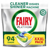 Fairy Platinum All in One Lemon Dishwasher Tablets 94 per pack