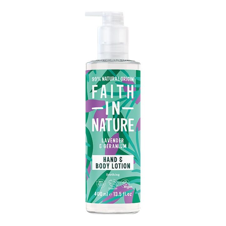 Faith in Nature Coconut Hand & Body Lotion 400ml Lavender & Geranium