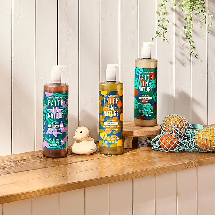 Faith In Nature Grapefruit & Orange Body Wash 1L