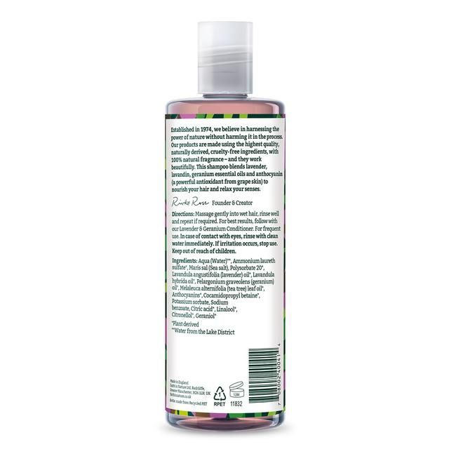 Faith in Nature Lavender & Geranium Shampoo 400ml