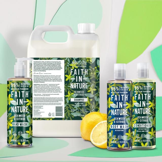 Faith in Nature Seaweed & Citrus Shampoo 400ml
