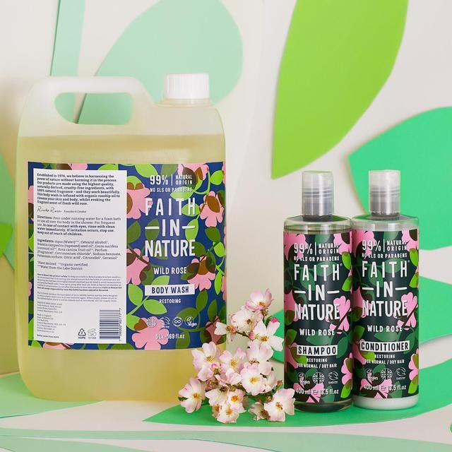 Faith in Nature Wild Rose Body Wash 400ml