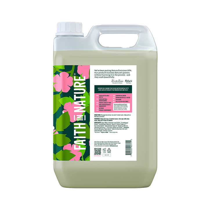 Faith in Nature Wild Rose Shampoo 5L