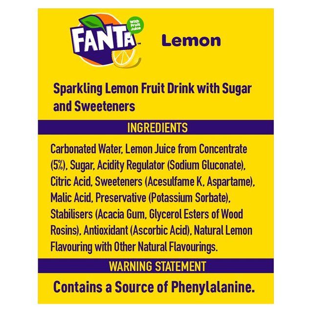 Fanta Lemon 24 x 330ml