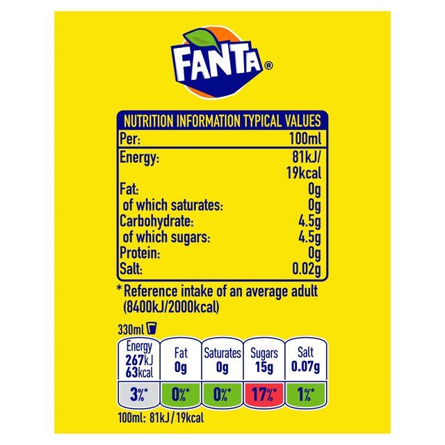 Fanta Lemon 8 x 330ml
