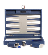 Harrods Hector Saxe Leather Backgammon Board Game Set- Buy online at McGrocer
