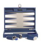 Hector Saxe leather backgammon set, UK version