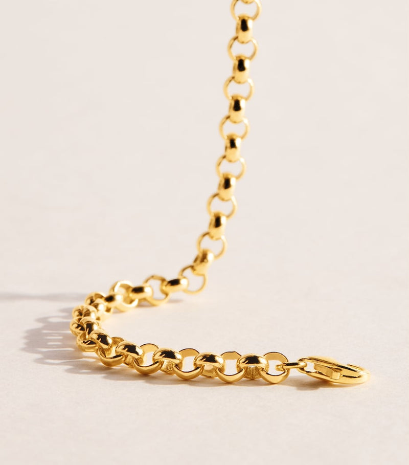 Tilly Sveaas gold-plated Que Demain necklace, UK version