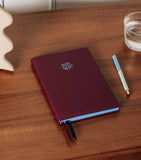 Papier leather Plot Twist lined A5 notebook with 192 pages, imported from the UK