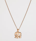 Chopard rose gold Happy Diamonds elephant necklace - British product