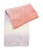 Il Gufo gradient scarf children's cable knit - British product