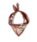 Brunello Cucinelli silk floral scarf 45cm - British product