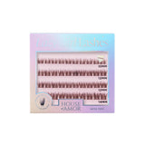 Superdrug House of Amor Lazy Girl Pre-Glued Brown Lashes Chestnut- Buy online at McGrocer