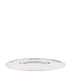 Greggio silver plated Georgian lay plate 33cm, UK version