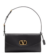 Harrods Valentino Garavani Vain Soft Leather Shoulder Bag- Buy online at McGrocer
