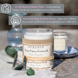 Durance handmade candle Silver Cedar 180g, UK version