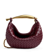 Harrods Bottega Veneta Small Leather Sardine Chain Top-Handle Bag- Buy online at McGrocer