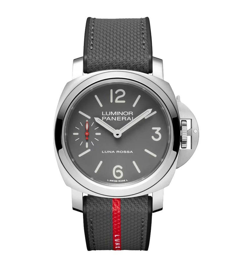 Panerai Luminor Luna Rossa watch 44mm stainless steel, UK version