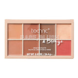 Superdrug Technic Base Blush & Bronze Face Palette Dark 26.4g- Buy online at McGrocer