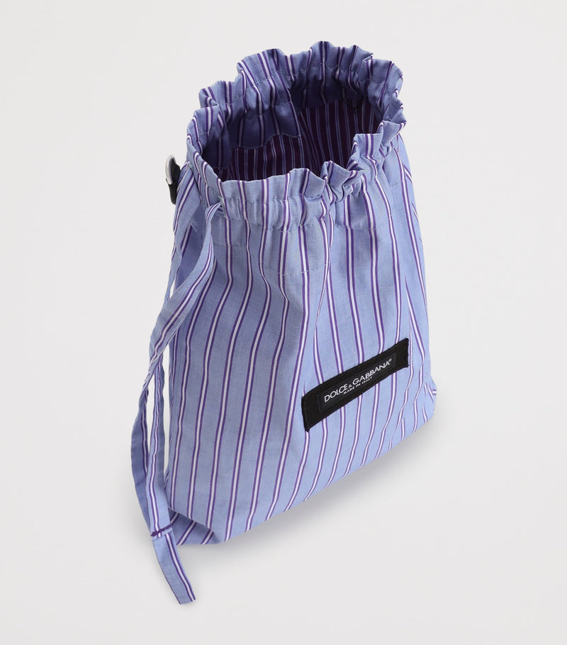 Dolce&Gabbana cotton poplin crossbody pouch - British product