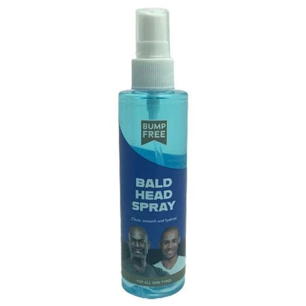 Bump Free Bald Head Spray for scalp grooming - British product
