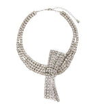 Marina Rinaldi rhinestone butterfly choker 45cm, imported from the UK