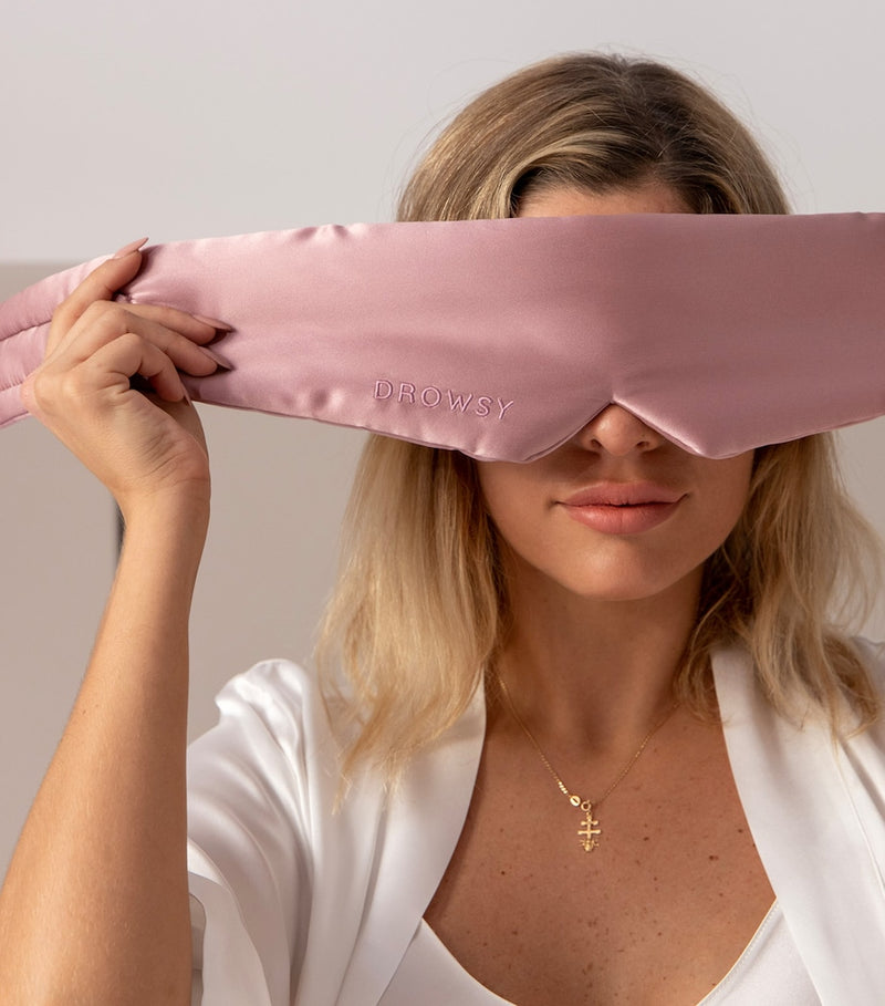 Drowsy silk sleep mask - British product