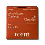 Superdrug Roam Ultra-Thin Condoms Large Fit 12 Pack- Buy online at McGrocer