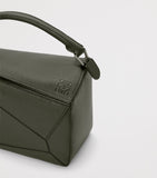 LOEWE Puzzle large leather top-handle bag, UK version