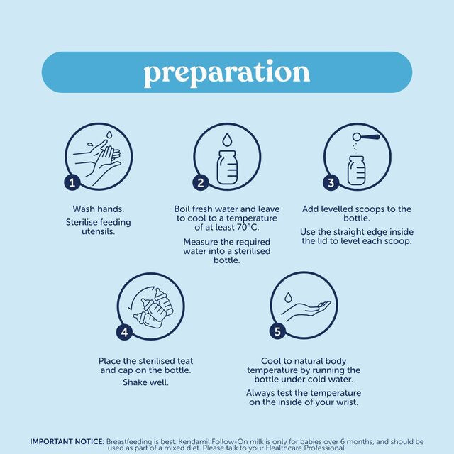 Kendamil First Infant Milk Stage 1 (0-6 Months) 800g - McGrocer