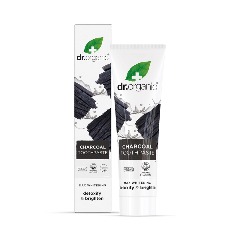 Dr Organic Charcoal Toothpaste Activated 100ml - British product