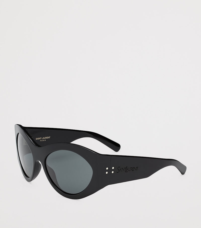 Saint Laurent acetate butterfly sunglasses, imported from the UK