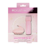 Superdrug Brushworks Healthy Hair Oil Set- Buy online at McGrocer