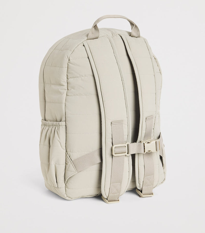 Konges Sløjd quilted lucky lemon Juno backpack, imported from the UK
