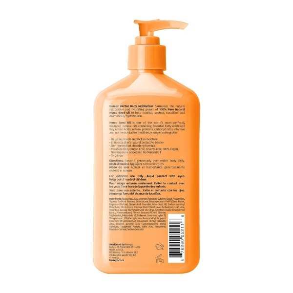 Hempz Citrus Blossom Herbal Body Moisturizer 500mL, UK version