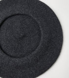 Brunello Cucinelli wool beret with beading and silver-tone hardware - British product