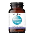 Viridian Bromelain 500mg capsules 30 count, imported from the UK