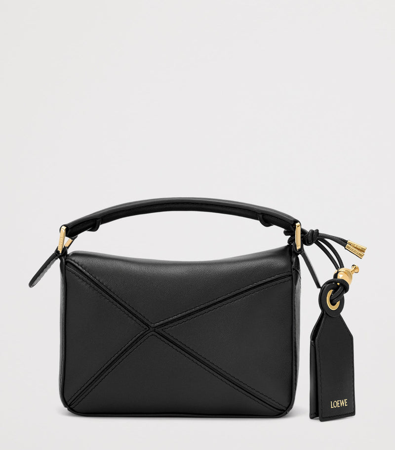 LOEWE Puzzle mini lambskin top-handle bag, UK version